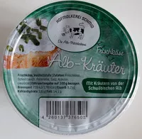 Mängden socker i Frischkäse Alb-Kräuter