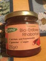 Mängden socker i Bio-Erdbeer-Rhabarber Fruchtaufstrich