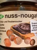 Mängden socker i Nuss-Nougat