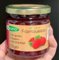 Mängden socker i mermelada de frambuesas