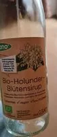 Mängden socker i Frusano bio holunder blütensirup