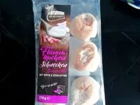 Mängden socker i Flammkuchen Schnecken Elsässer Art