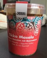 Mängden socker i Tikka Masala