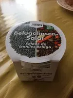 Mängden socker i Salade de lentilles Beluga