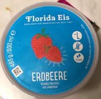 Mängden socker i Florida Eis - Erdbeere