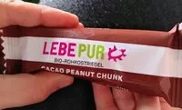 Mängden socker i Cacao peanut chunk