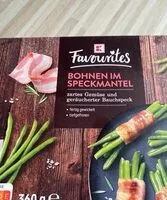 Mängden socker i Bohnen im Speckmantel