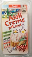Mängden socker i Aioli Creme pikant