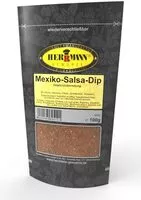 Mängden socker i Mexiko-Salsa-Dip Gewürzzubereitung