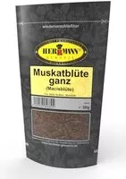 Mängden socker i Muskatblüte ganz (Macisblüte) Für helle Soßen, Gemüse