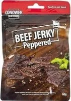 Mängden socker i Conower Beef Jerky Peppered 60G