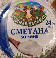 Mängden socker i Schmand 24 % Fett