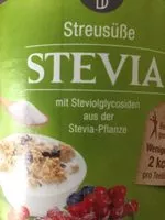 Mängden socker i Stevia Streusüße