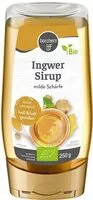 Mängden socker i Ingwer Sirup (milde Schärfe)