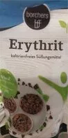 Mängden socker i Erythrit
