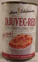 Mängden socker i Djuvec-Reis