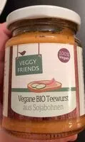 Mängden socker i Vegane BIO Teewurst aus Sojabohnen
