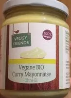 Mängden socker i Vegane Bio curry Mayonnaise