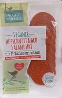 Mängden socker i Veganer Aufschnitt nach Salami-Art