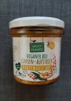 Mängden socker i Veganer Bio Linsen-Aufstrich Currywurst Art