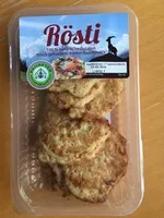 Mängden socker i Rösti