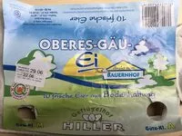 Mängden socker i Oberes-Gäu-Ei