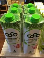 Mängden socker i Pur eau de coco