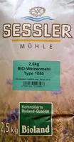 Mängden socker i Bio-Weizenmehl Type 1050