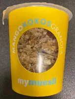 Mängden socker i MangoKokosGranola