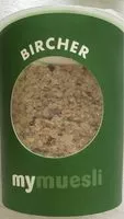 Mängden socker i Bircher Müsli