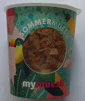 Socker och näringsämnen i Mymuesli2go