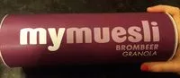 Mängden socker i Mymuesli Brombeer Granola