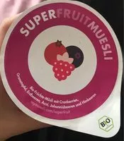 Mängden socker i super fruit mymuesli