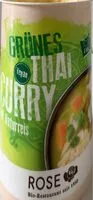 Mängden socker i Grünes Thai Curry auf Naturreis