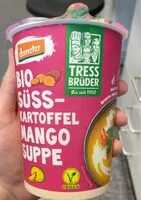 Mängden socker i Bio suss-kartoffel mango suppe