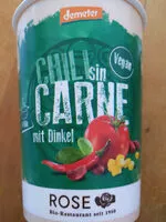Mängden socker i Chili sin Carne