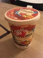 Mängden socker i Goulash de pommes de terre