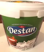 Mängden socker i Naturjoghurt Gerührt 3,8% Fett Destan