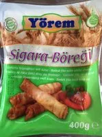 Mängden socker i Sigara Böregi