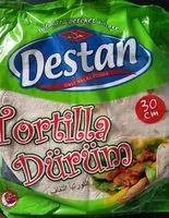 Mängden socker i Dürüm tortilla