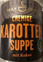 Mängden socker i Daily Soup Cremige Karotten Suppe Kokos &orange