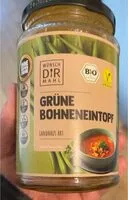 Mängden socker i Grüne Bohneneintopf