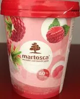 Mängden socker i Fruchtsorbet himbeer