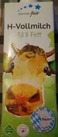 Mängden socker i H-Vollmilch 3,8%