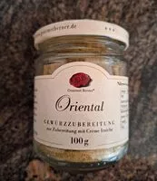 Mängden socker i Oriental