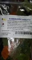 Mängden socker i Gummibären zuckerfrei