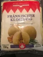 Mängden socker i Fränkischer Klossteig