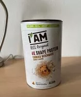 Mängden socker i 4K shape ptotein Cookies flavour