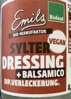 Mängden socker i Sylter Dressing + Balsamico