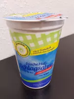 Mängden socker i frische Hof Schlagsahne